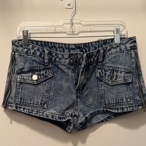 Denim Blue Women's Shorts